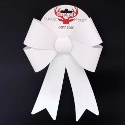 Everything Party Christmas Gift Bow White - 28cm By Event