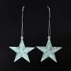 Pacific Wholesale By Event 2pk Iridescent Star Tree Ornament Christmas Decoration