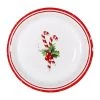 Oceana 12pk Christmas Paper Plates 18cm - Candy Cane