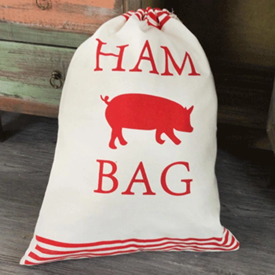 Everything Party By Event Christmas Cotton Ham Bag