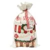 Oceana Christmas Canvas Jumbo Gift Sack With Candy Cart Design By Event