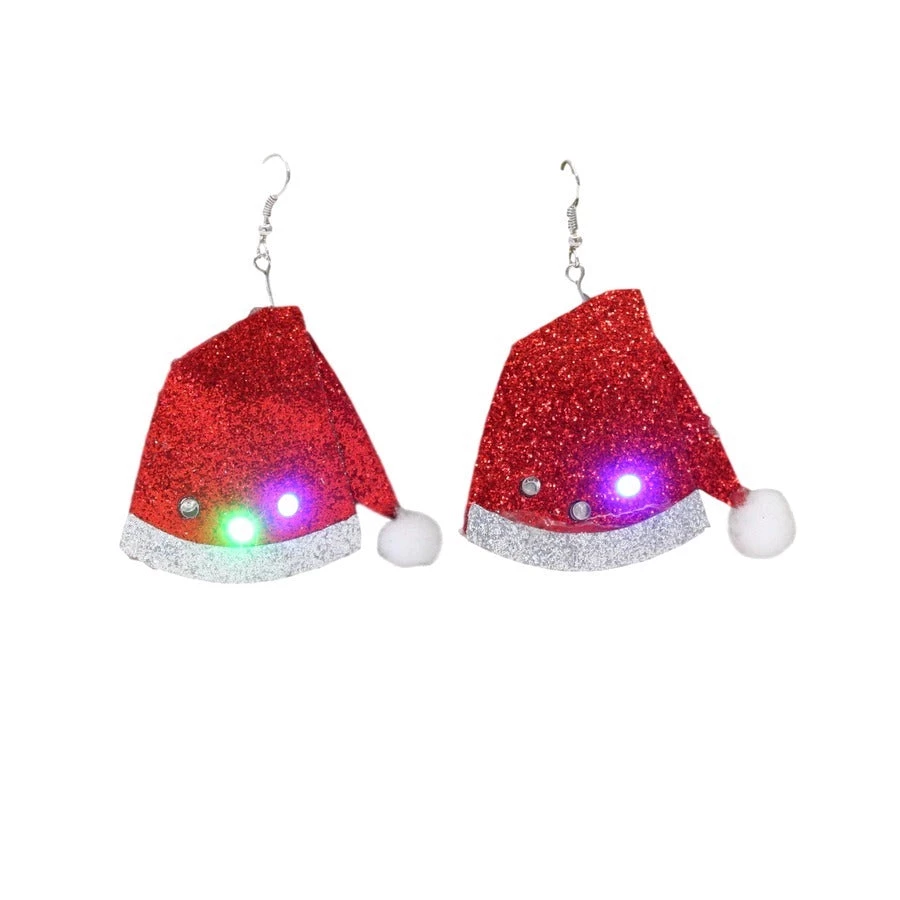 Everything Party Christmas Flashing Earrings