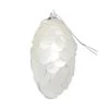 Oceana Christmas Ornament - Pearl Styrofoam Pine Corn