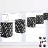 Everything Party 5pc Decorative Dotty Paper Lantern Garland General Decoration