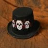 Everything Party Day Of The Dead Top Hat