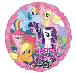 Everything Party Balloons 17" Licensed My Little Pony Birthday Foil Balloon