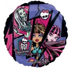 Everything Party Balloons 17" Licensed Monster High Group Foil Balloon