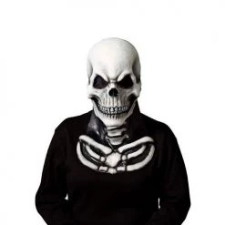 Everything Party By Event Skull Mask With Vinyl Skeleton Chest Piece
