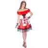 Everything Party Adult - Karnival Deluxe Flirty Queen Of Hearts Costume