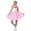 Everything Party Adult 1950's Pink Polka Dot Adult Costume