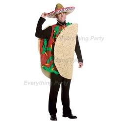 Everything Party Adult - Mexican Taco Man Costume