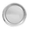Everything Party By Event 8pk Deluxe Metallic Silver Round Plates - 7"