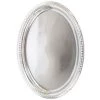Alpen By Event 2pk Metallic Silver Oval Platters