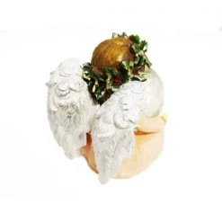 Pacific Wholesale Ceramic Christmas Angel Decoration With LED Lights By Event