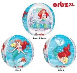 Everything Party 16" Licensed Disney Princess Mermaid Orbz Balloon Balloons