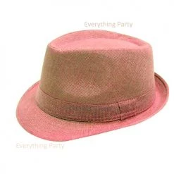 Everything Party Fedora Hat - Light Pink By Theme