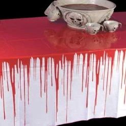 Everything Party By Event Drips Of Blood Tablecloth