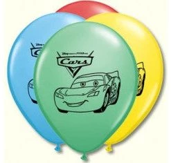 Everything Party Balloons 11" Qualatex Licensed Disney Cars Assorted Colour Latex Balloon