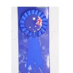 JD Party Australia Flag Ribbon Badge By Event