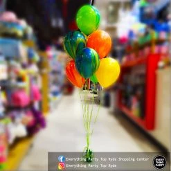 Everything Party Balloon Samples 11" Marble Helium Balloon Bouquet