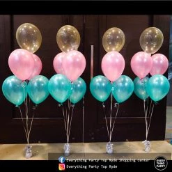 Everything Party Balloons Glitter Helium Balloon Set