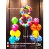 Everything Party 8th Birthday Helium Balloon Bouquet Balloons