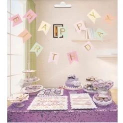 Everything Party Happy Birthday Banner - Pastel