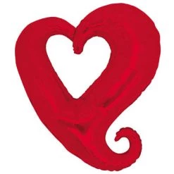 Everything Party 90cm Love Heart SuperShape Foil Balloon