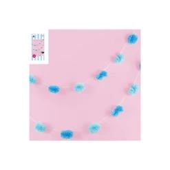 Everything Party All Birthday Decorative Pom Pom Garland