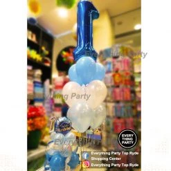 Everything Party 1st Birthday Helium Balloon & Table Arrangement Set