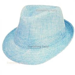 Everything Party By Theme Fedora Hat - Light Blue