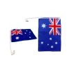 Everything Party 2pk Australia Day Car Flags With Window Clip By Event