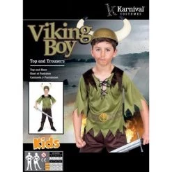 Everything Party Kids - Karnival Deluxe Viking Boy Costume