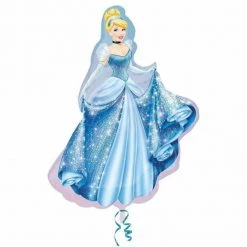 Everything Party 35" Licensed Disney Princess Cinderella SuperShape Foil Balloon Balloons