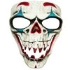 Everything Party Deluxe Clown Bone Horror Skull Halloween Mask By Event