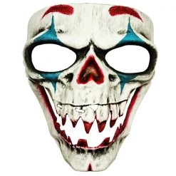 Everything Party Deluxe Clown Bone Horror Skull Halloween Mask By Event
