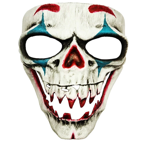 Everything Party Deluxe Clown Bone Horror Skull Halloween Mask By Event