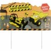 Artwrap Construction Truck Party Cake Topper All Birthday
