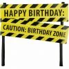 Artwrap Construction Party Zone Cake Topper