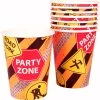 Artwrap All Birthday 8pk Construction Party Zone Paper Cups