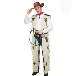 JD Party Adult Cowboy Costume