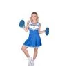 Everything Party Adult - Karnival Deluxe Blue Cheerleader Costume