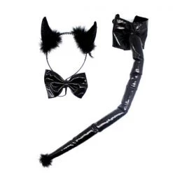 Everything Party 3pc Black Devil Horn Headband Set By Event
