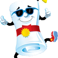 Balloons 37" Qualatex Diploma Thumb SuperShape Foil Balloon