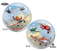 Everything Party 22" Qualatex Licensed Disney Planes Bubbles Balloon