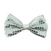 Everything Party Silver Sequin Bow Tie By Theme