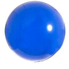 3ft Qualatex Plain Latex Balloon - Round Standard Dark Blue