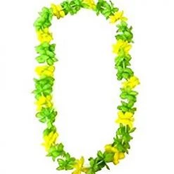 Everything Party Green & Yellow Lei Australia Day