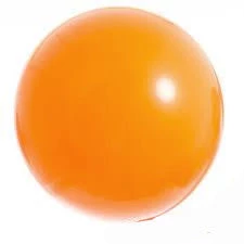 3ft Qualatex Plain Latex Balloon - Round Standard Orange Balloons