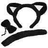 Everything Party Costume 3pc Animal Dress Up Set - Black Cat